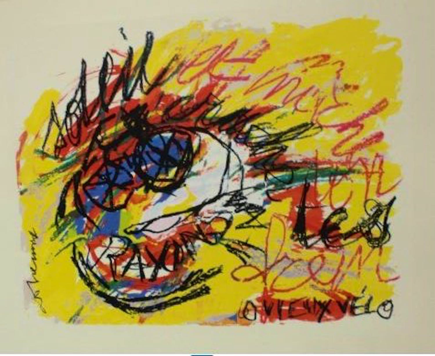 Karel Appel - Christian Dotremont - Duo Pour Pinceau et Crayon - Au vieux vélo kopen? Bied vanaf 275!