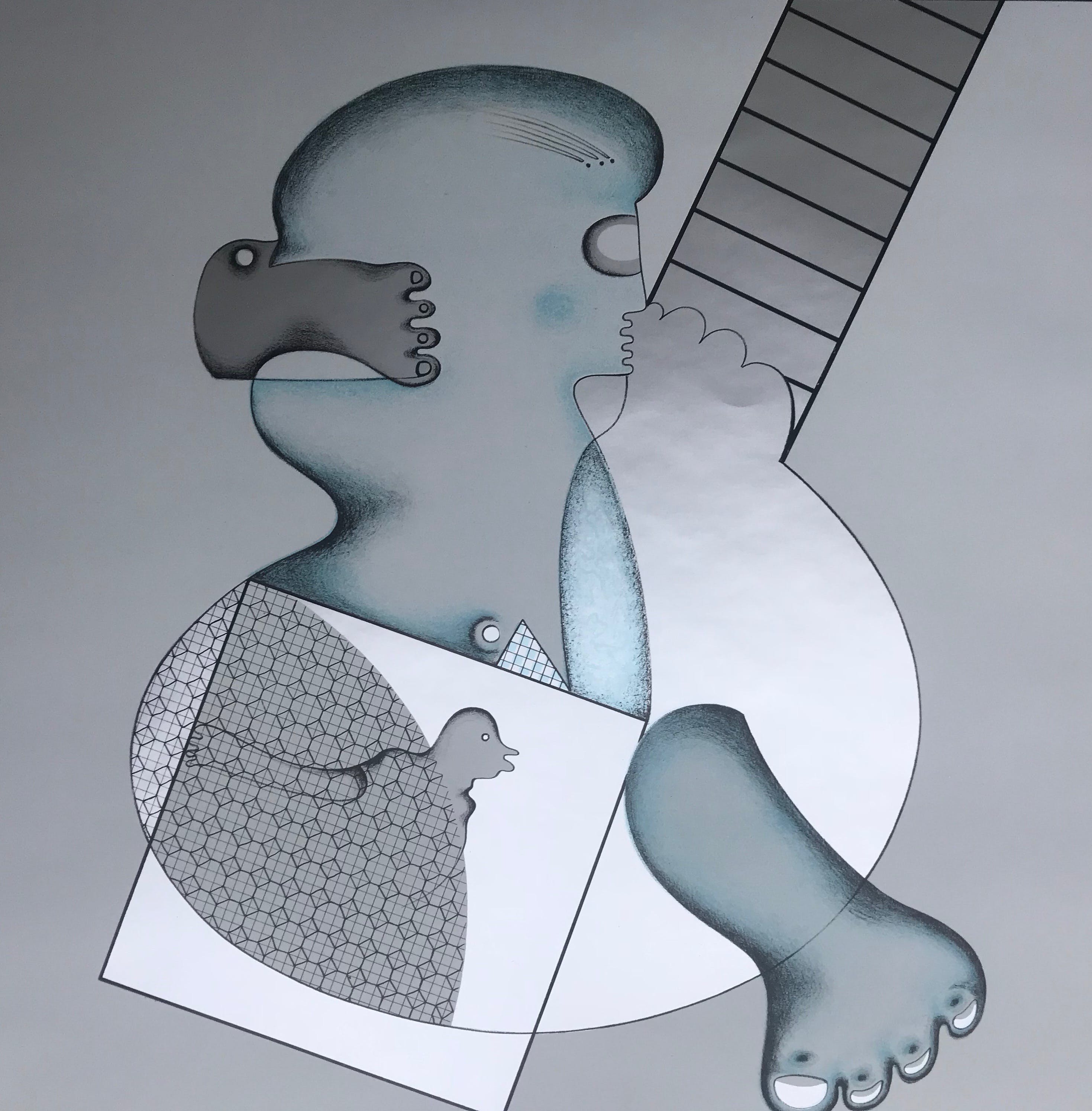 Jean Bilquin - Fraaie kleurenlithografie - Oplage 195 - Gesigneerd  kopen? Bied vanaf 65!