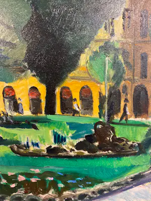 Pierre Pruvost - Scène in het park in Turijn, Italië kopen? Bied vanaf 299!