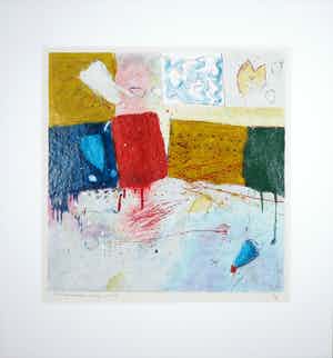 Alexander Vogels - Zeefdruk, Zonder titel verkocht voor € 1!