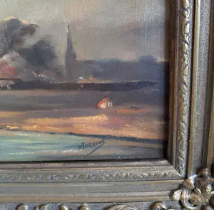 Niet of onleesbaar gesigneerd - Landschap in hollandse stijl kopen? Bied vanaf 1!