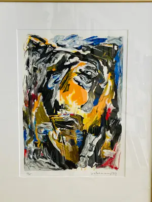 Theo Wolvecamp - zonder titel maar met lijst! kopen? Bied vanaf 265!