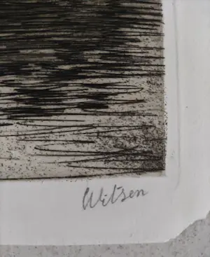 Willem Witsen - Gezicht op de Binnen-Amstel en de Halvemaansteegbrug kopen? Bied vanaf 900!