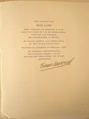 Frans Masereel - Mijn Land kopen? Bied vanaf 75!