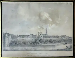 Onbekend - Set van 4 pentekeningen Breda kopen? Bied vanaf 100!