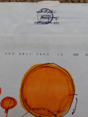 Viktor IV - Logboekblad uit 14de boek 'The Big Fool' kopen? Bied vanaf 10!