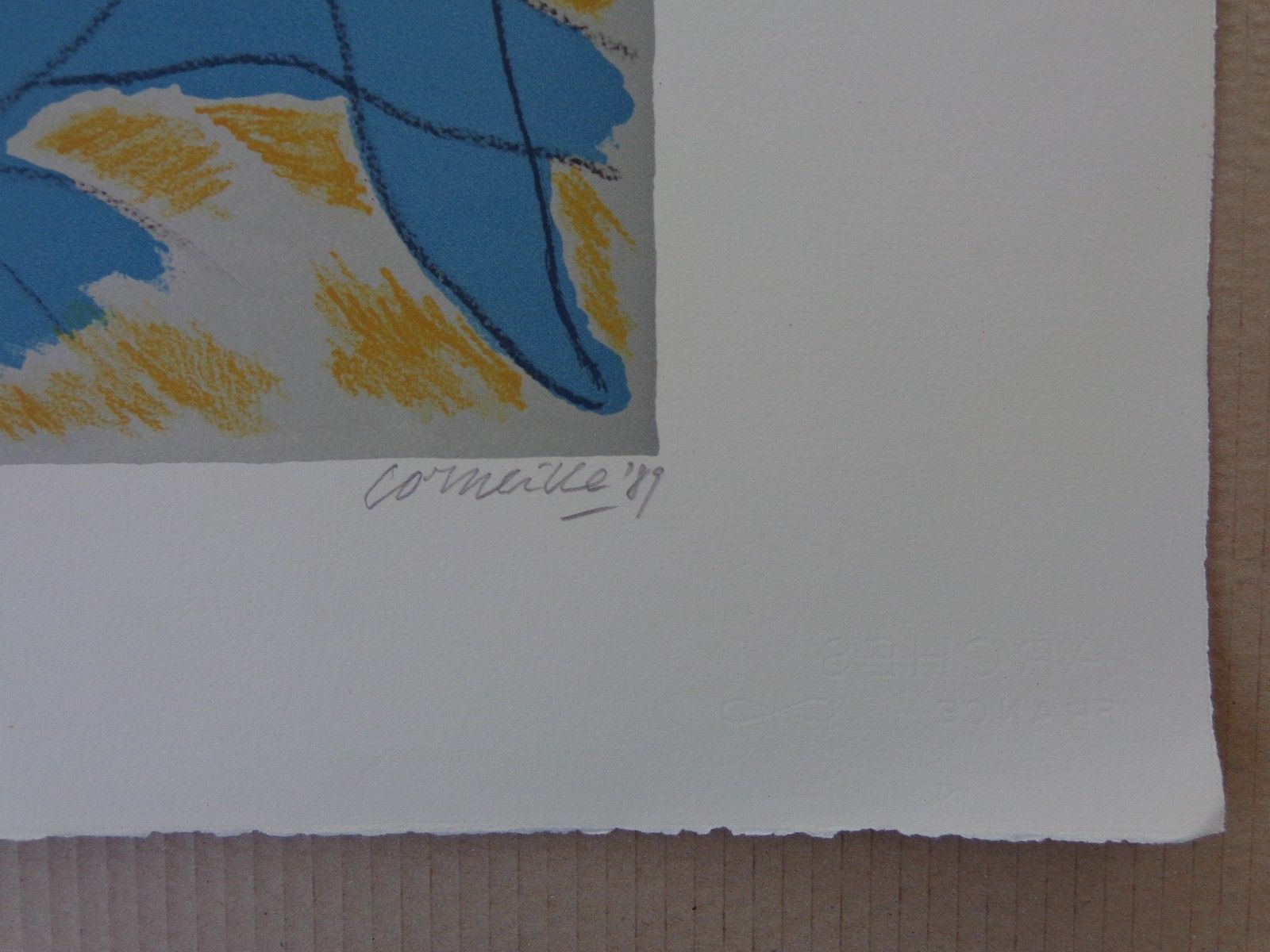 Corneille - NAAKT KOPPEL / KLEURZEEFDRUK / 53x73cm / SIG / 1989 kopen? Bied vanaf 120!