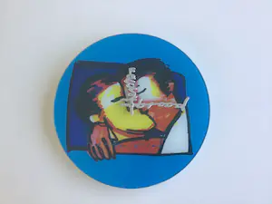 Curiosa - Wandklok van herman brood “de kus” kopen? Bied vanaf 1!