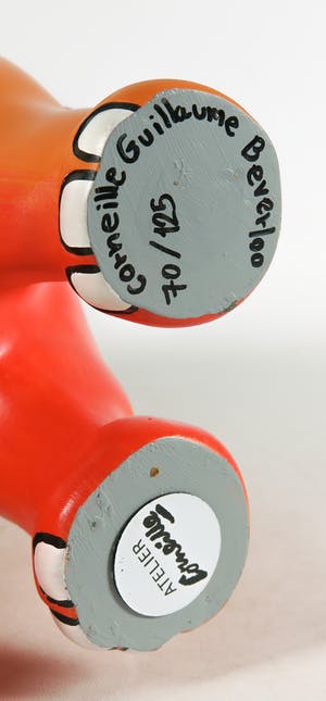 Corneille - Acryl op polyester, Elephant Parade kopen? Bied vanaf 600!