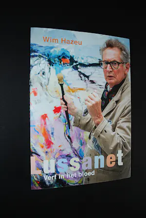 AcheterPaul de Lussanet - gesigneerde biografie, 2 catalogi en 2 uitnodigingskaarten? Enchérissez de 40!