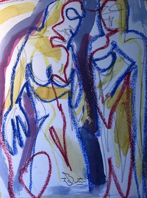 Richard Lee Barton - Man and woman kopen? Bied vanaf 79!