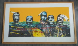 Herman Brood - Five Indians (zéér groot) kopen? Bied vanaf 695!
