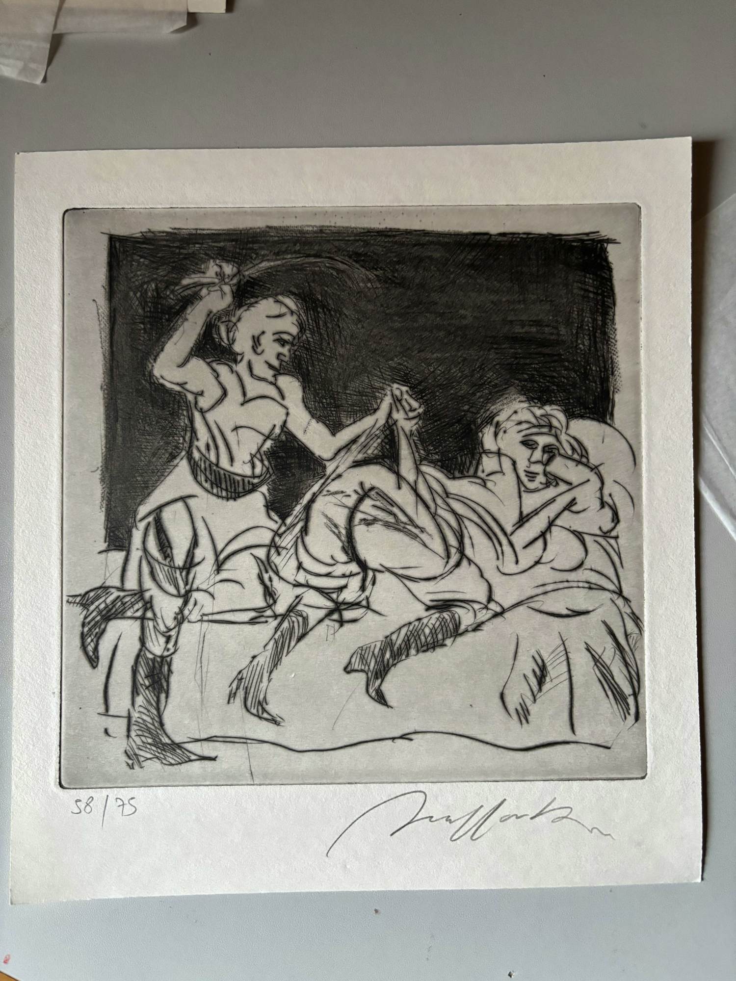 Alfred Hrdlicka - niet bekent kopen? Bied vanaf 50!