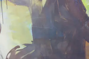 Ben Verlangen - Olieverf op doek, De paarden - Ingelijst (Zeer Groot!) kopen? Bied vanaf 250!