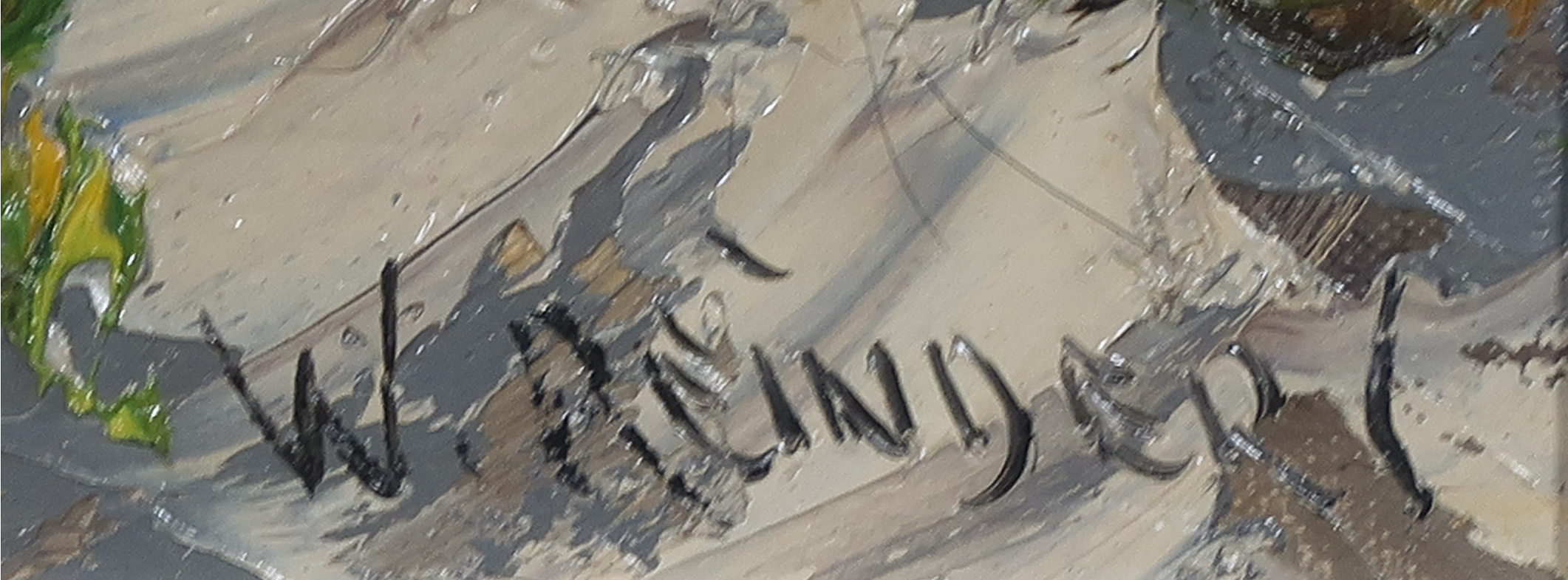 Willem Reinders - Olieverf op doek, Duinlandschap - Ingelijst kopen? Bied vanaf 150!