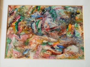 Carla Schot - Olieverfschilderij - Figuren [6-10-27] kopen? Bied vanaf 60!