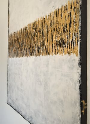 John Foppen - Symphony in Gold +.........# K 02. XL . GROOT. kopen? Bied vanaf 189!