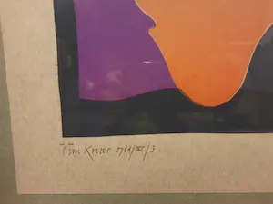 Wim Koster - LOT van 3 - sjabloondrukken - INGELIJST - 204-193-181 kopen? Bied vanaf 45!