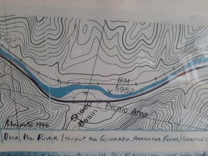 Christo - Over the river - Grote Litho in plexibox - handgesigneerd kopen? Bied vanaf 650!