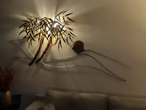 Daniel D'Haeseleer - Muurdecoratie in koper met verlichting kopen? Bied vanaf 450!