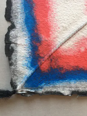 Shinkichi Tajiri - aquagravure ’Knoop’ - minimalistisch en kleurrijk - 1993- oplage 35 kopen? Bied vanaf 375!