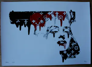 Death NYC - Zeefdruk: Marilyn Monroe Gun Drop - 2015 kopen? Bied vanaf 60!