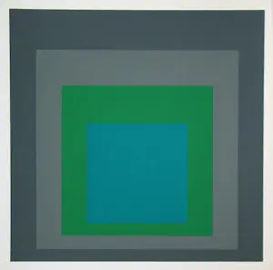 Josef Albers - Hernieuwde hoop - 1977 - Zeefdruk kaufen? Bieten Sie von 120!