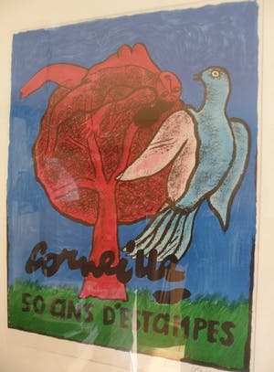 Corneille - grote lithografie - 50 ans d'estampes kopen? Bied vanaf 150!