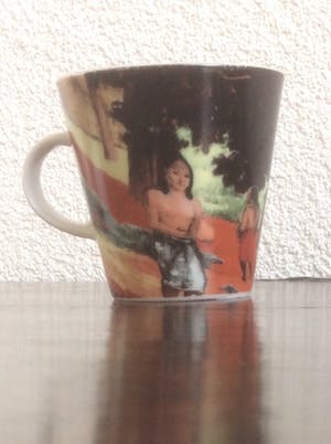 Niet of onleesbaar gesigneerd - ACHT “GAUGUIN” ESPRESSO KOPJES kopen? Bied vanaf 1!