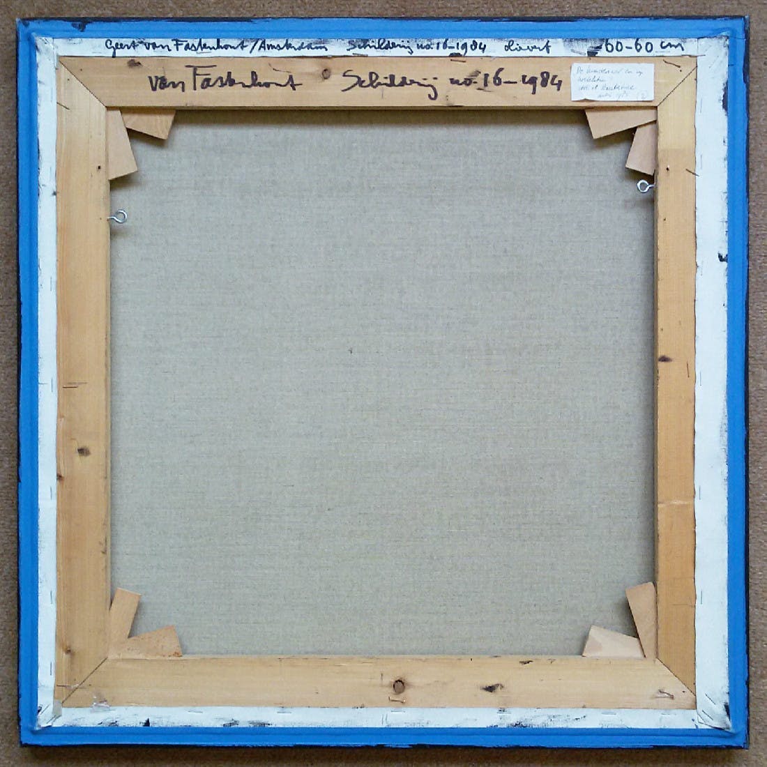 Geert van Fastenhout - Schilderij no. 16, olieverf op doek - Laatste keer!! kopen? Bied vanaf 1495!