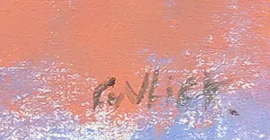 Cora van Vliet - Olieverf op doek, Park kopen? Bied vanaf 1!