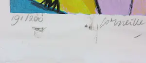 Corneille - Litho, La femme et oiseaux kopen? Bied vanaf 1!