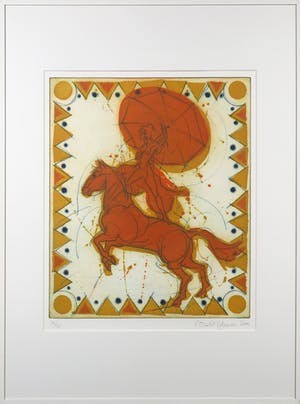 Ronald Tolman - Ets, Muze - Ingelijst kopen? Bied vanaf 50!