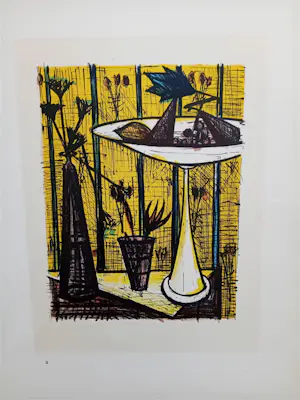 Bernard Buffet - Set van Drie Kleurenlitho,s uit de Cataloque Raisonee uit 1967 kopen? Bied vanaf 65!