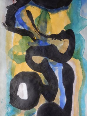 Ernst Vijlbrief - Compositie op rijstpapier - Groot formaat kopen? Bied vanaf 95!