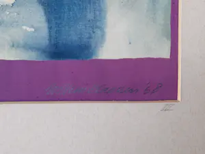 Willem Claassen - 1968 acryl op papier - Beeld Machinaties III - vroeg werk - 25648 kopen? Bied vanaf 75!