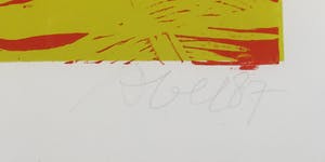 Niet of onleesbaar gesigneerd - Litho, Zonder titel - Ingelijst kopen? Bied vanaf 1!