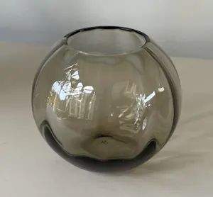 Wilhelm Wagenfeld - Vintage rookglazen Turmalin Bolvaas ontwerp Wilhelm Wagenfeld kopen? Bied vanaf 32!