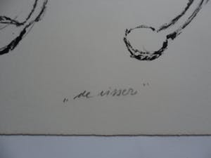 Mathieu Meyers - Litho, "De visser"uit de Hors serie van 1982. kopen? Bied vanaf 30!