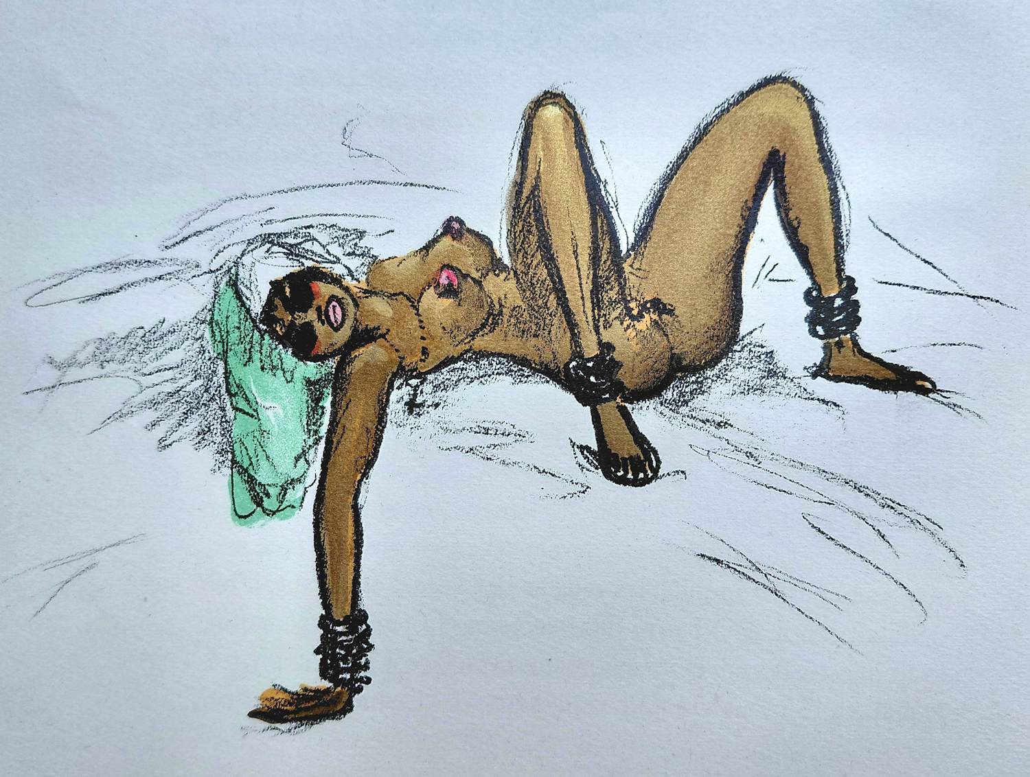 Kees van Dongen - Oriëntaals naakt, originele litho (1947) kopen? Bied vanaf 250!