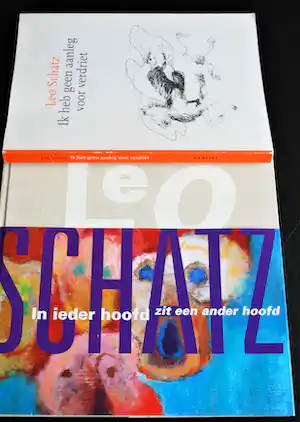 Leo Schatz - 2 boeken, 1x genummerd verkauft für € 50!