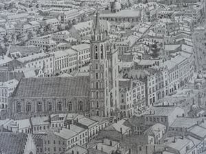 Stefan Bleekrode - Lithografie "Krakau" kopen? Bied vanaf 225!