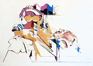 Pierre van Soest - zonder titel verkocht voor € 45!