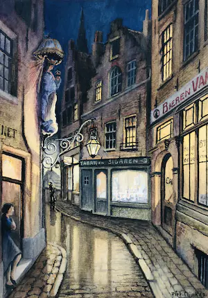AcheterPiet Clijnk - Regenavond te Antwerpen? Enchérissez de 65!