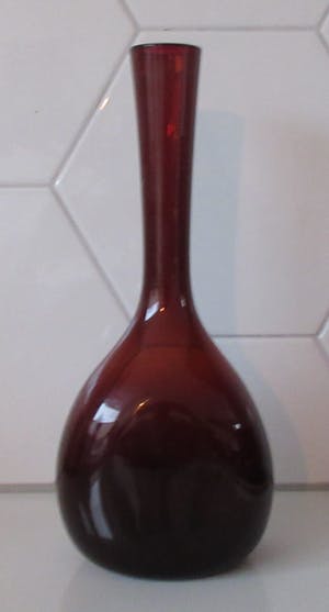 Elme Glasbruk - Bruine glazen Flesvaas kopen? Bied vanaf 25!