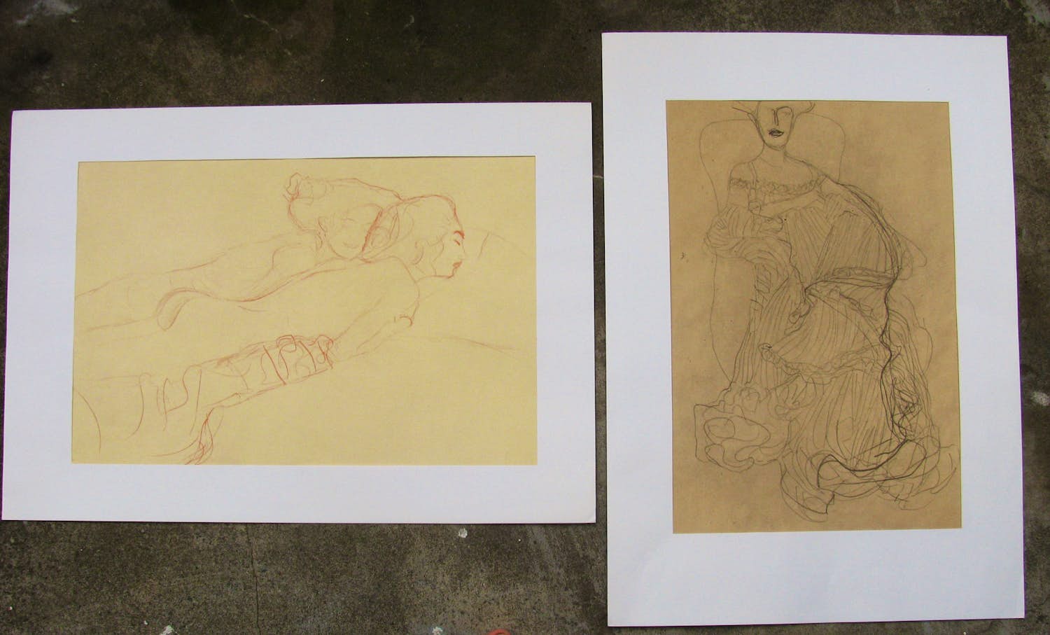 Gustav Klimt - WEIBLICHE AKTE kopen? Bied vanaf 150!