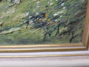 Jean van Dongen - Landschap met diepte en bomen in de bloei kopen? Bied vanaf 65!