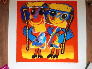 Ad Verstijnen - spelende kinderen kopen? Bied vanaf 80!