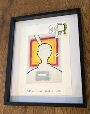 Roger Raveel - Zelfportret in tegenlicht kopen? Bied vanaf 100!