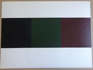 Rob van Koningsbruggen - GEOMETRISCHE ABSTRACTIE / KLEURZEEFDRUK / 56x76cm / SIG / 1978 kopen? Bied vanaf 20!